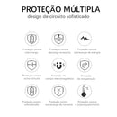 Carregador portátil P2W 20000mAh, LED light power bank de porta dupla de ultra-alta capacidade