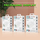 Carregador Rápido 150W Multiportas 4USB + 2PD