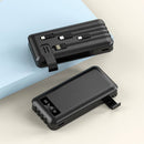 Carregador Power Bank Portátil 20000mah Universal Saida 4 Cabos