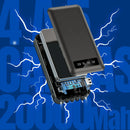 Carregador Power Bank Portátil 20000mah Universal Saida 4 Cabos