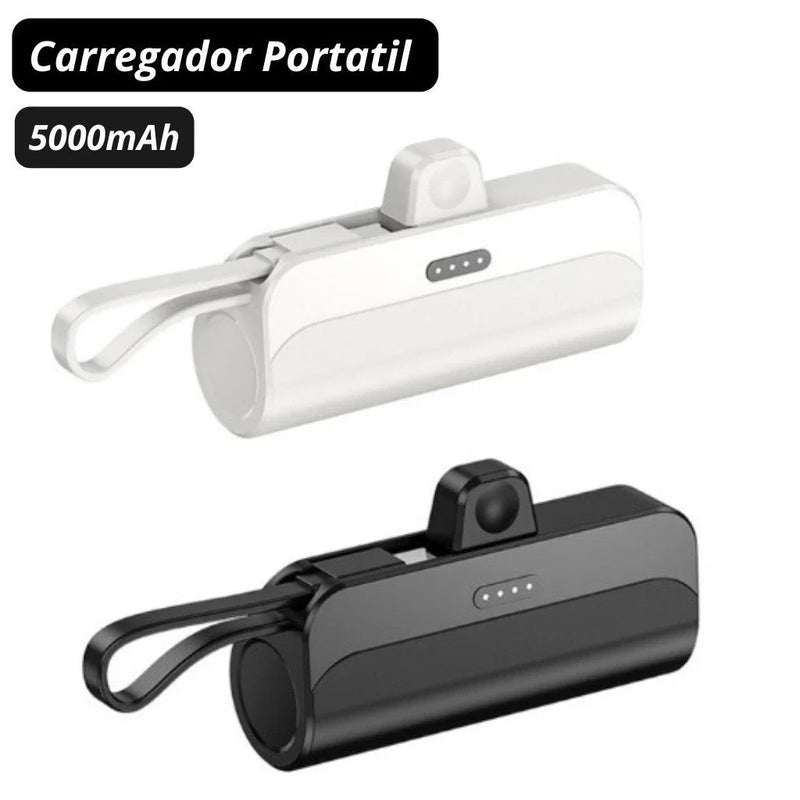Mini Carregador Portátil 2 em 1