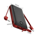 Carregador Portátil Bateria Power Bank 20000mah MING